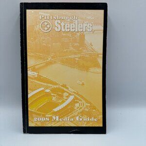 Pittsburgh Steelers 2008 Media Guide NFL Team Information Booklet Pre-Owned